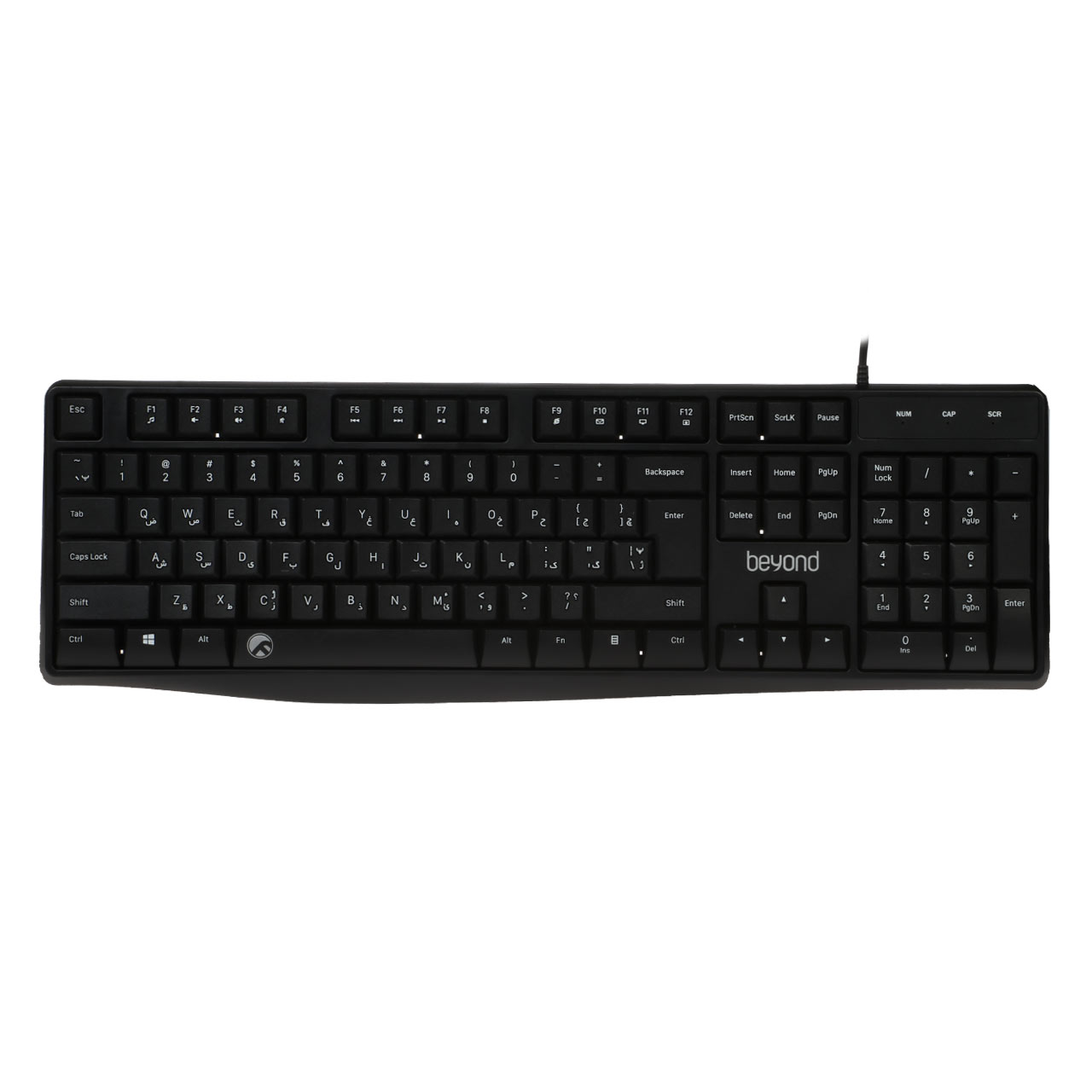 کیبورد باسیم Beyond  مدل BK-2230 - مشکی